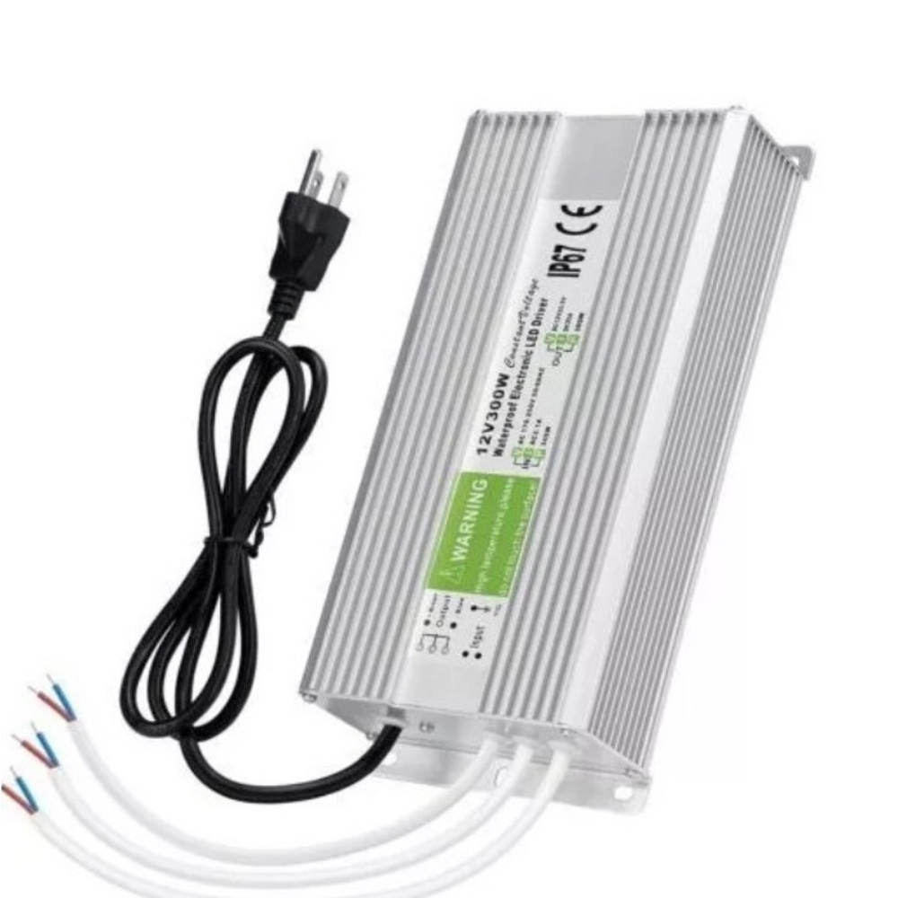 NEW IN BOX LEDMO IP67 LED POWER SUPPLY 12 v 300 watts DC12V25 A AC/DC DRIVER